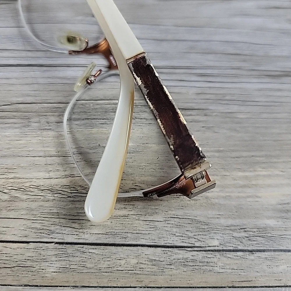Kate Spade NY Valary PJW Eyeglasses Frames Only 51-16-135 Half Rim Adjustable‎
